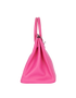 Birkin Candy 35 in Epsom Rose Tyrien Rubis, side view